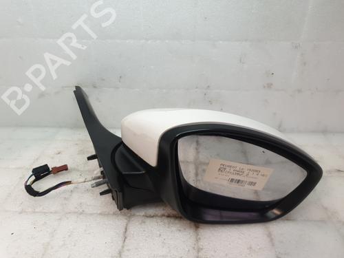 Used Right mirror PEUGEOT 208 I (CA_, CC_) 1.6 HDi (92 hp) 26909012