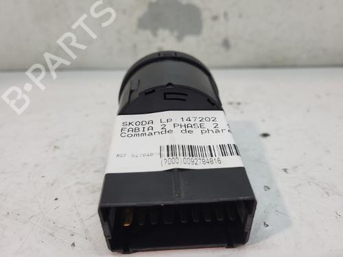Used Headlight switch Headlight switch SKODA FABIA II (542) 1.6 TDI (90 hp) 21973855 21973855