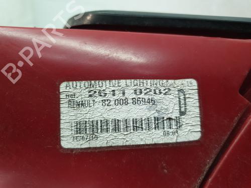 Right taillight RENAULT CLIO III (BR0/1, CR0/1) 1.5 dCi (C/BR0G, C/BR1G) | BP21820535C35 