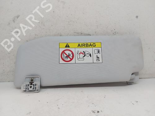 Used Right sun visor PEUGEOT 208 I (CA_, CC_) 1.6 HDi / BlueHDi 75 (75 hp) 20374308