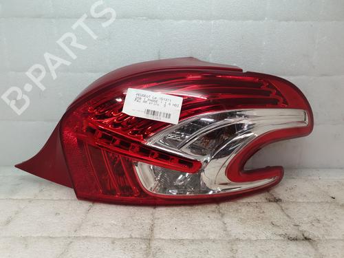 Used Right taillight PEUGEOT 208 I (CA_, CC_) 1.6 HDi (92 hp) 25907946