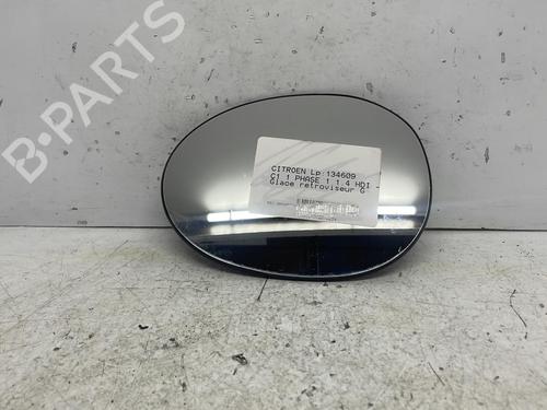 Left mirror glass CITROËN C1 (PM_, PN_) 1.4 HDi | BP20372325C148 
