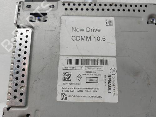 Radio RENAULT KANGOO Express (FW0/1_) 1.5 dCi 90 (FW0G, FW05, FW08, FW11) | BP22536173E6 