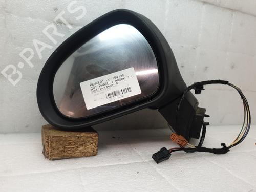 Left mirror PEUGEOT 207 SW (WK_) 1.6 HDi | BP29052818C26 