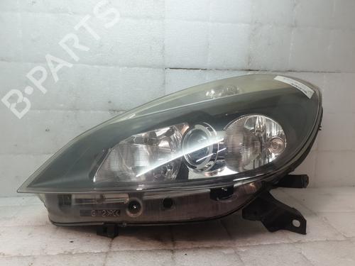 Used Left headlight RENAULT CLIO III (BR0/1, CR0/1) 1.5 dCi (BR0H, CR0H, CR1S, BR1S) (106 hp) 29822034