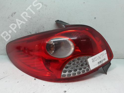 Used Left taillight PEUGEOT 206+ (2L_, 2M_) 1.4 HDi eco 70 (68 hp) 20377504