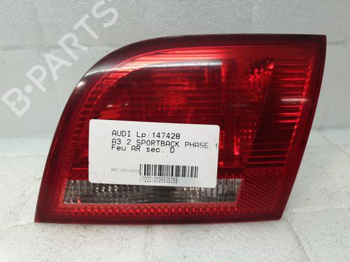 Used Right tailgate light AUDI A3 Sportback (8PA) 1.6 (102 hp) 21387844