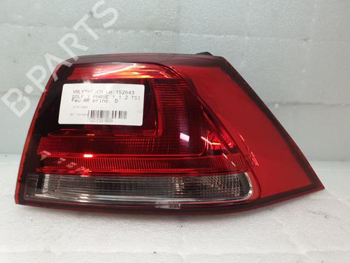 Used Right taillight VW GOLF VII (5G1, BQ1, BE1, BE2) 1.2 TSI (86 hp) 27488067
