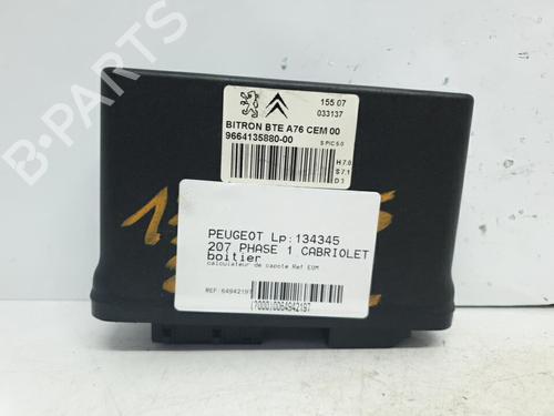 Elektronisk modul PEUGEOT 207 CC (WD_) 1.6 HDi | BP30774321M83