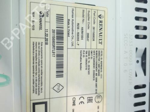 Radio MERCEDES-BENZ CITAN Box Body/MPV (W415) 109 CDI (415.601, 415.603, 415.605) | BP23781568E6 