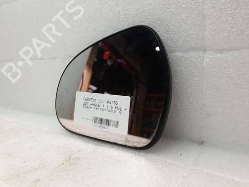 Left mirror glass PEUGEOT 207 (WA_, WC_) 1.6 HDi | BP22940065C148 
