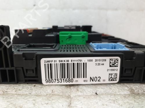 Fuse box PEUGEOT 208 I (CA_, CC_) 1.6 BlueHDi 100 | BP24509040E1 