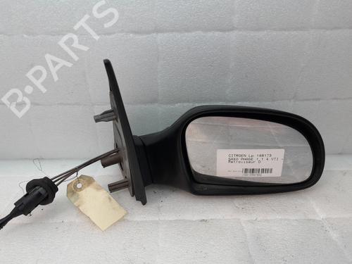 Used Right mirror CITROËN SAXO (S0, S1) 1.4 VTS (75 hp) 21591571