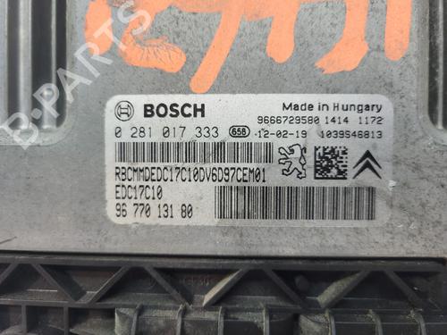 Control unit PEUGEOT 207 (WA_, WC_) 1.6 HDi | BP31376313M11 