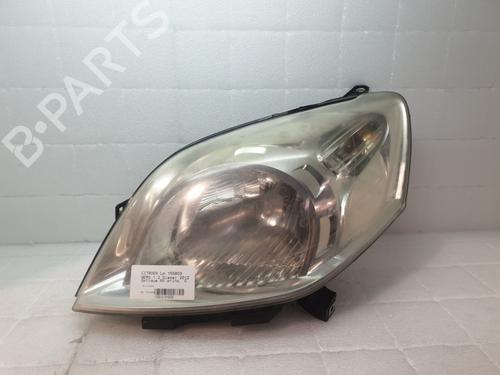 Used Left headlight CITROËN NEMO Box Body/MPV (AA_) 1.3 HDi 75 (75 hp) 31083888
