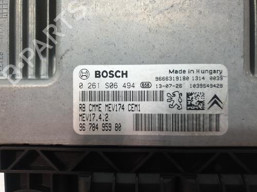 Control unit CITROËN C4 II (NC_) 1.6 VTi 120 (NC5FS0, NC5FS9) | BP31189032M11 