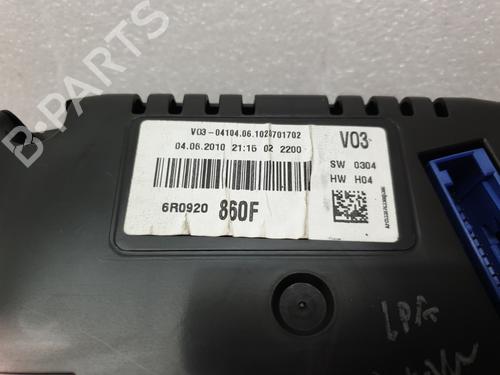 Instrument cluster VW POLO V (6R1, 6C1)  | BP21662935C47