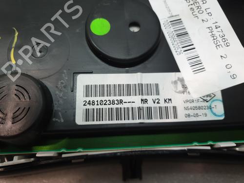 Instrument cluster DACIA SANDERO II TCe 90 (B8M1, B8MA, B8AC) | BP21820524C47 