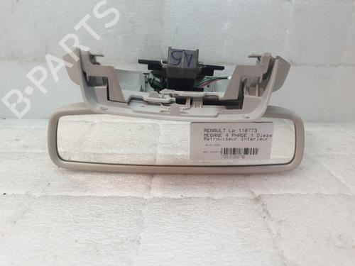 Bakspejl indvendigt RENAULT MEGANE IV Hatchback (B9A/M/N_) 1.5 dCi 110 (B9A3) (110 hp) 29320612