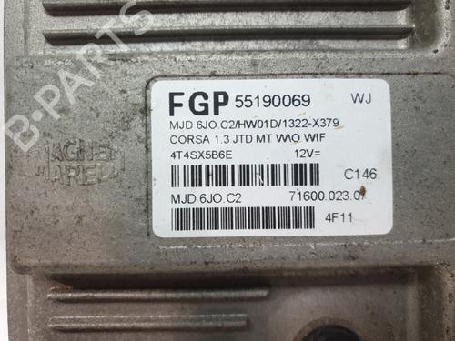 Control unit OPEL CORSA C (X01) 1.3 CDTI (F08, F68) | BP31189038M11