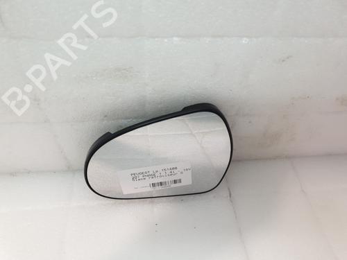 Spejlglas venstre PEUGEOT 207 (WA_, WC_) 1.4 16V (88 hp) 25150127