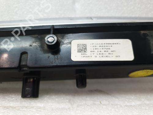 Used Right daytime light Right daytime light MERCEDES-BENZ M-CLASS (W166) ML 63 AMG 4-matic (166.074) (525 hp) 22383179 22383179