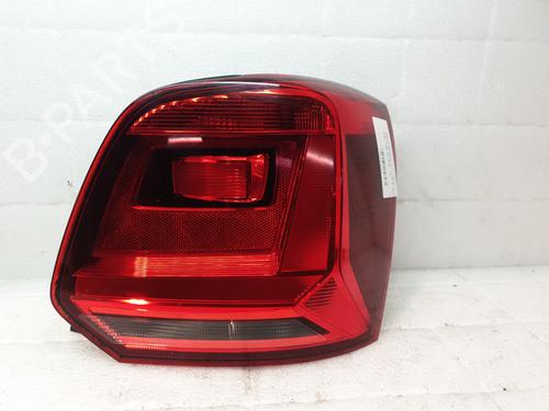 Used Right taillight VW POLO V (6R1, 6C1) 1.4 TDI (90 hp) 23887283