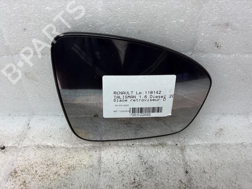 Used Right mirror glass Right mirror glass RENAULT TALISMAN (LP_) 1.6 dCi 130 (130 hp) 32861195 32861195