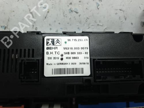 Climate control PEUGEOT 407 (6D_) 1.6 HDi 110 (6D9HZC, 6D9HYC) | BP20375495I5 