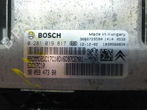 Control unit PEUGEOT 208 I (CA_, CC_) 1.6 HDi | BP31189034M11 
