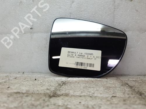 Used Right mirror glass RENAULT CLIO IV (BH_) 1.5 dCi 75 (75 hp) 24509043