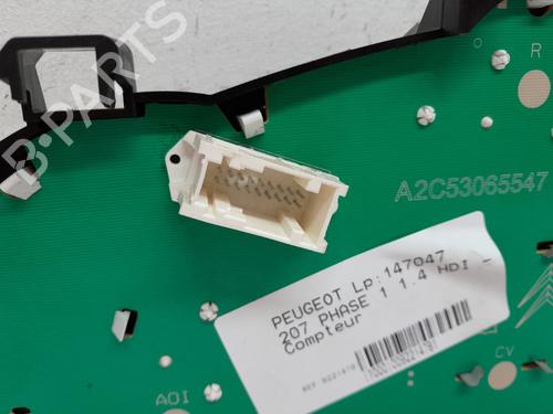 Instrument cluster PEUGEOT 207 (WA_, WC_) 1.4 HDi | BP20374431C47 