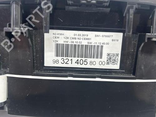 Used Instrument cluster Instrument cluster CITROËN C3 III (SX) 1.5 BlueHDi 100 (SXYHYP, SXYHTU) (102 hp) 20385014 20385014