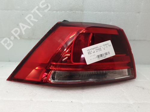 Used Left taillight VW GOLF VII (5G1, BQ1, BE1, BE2) 1.2 TSI (86 hp) 27488069