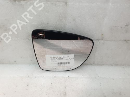 Used Right mirror glass RENAULT CLIO IV (BH_) 1.5 dCi 75 (75 hp) 29320630