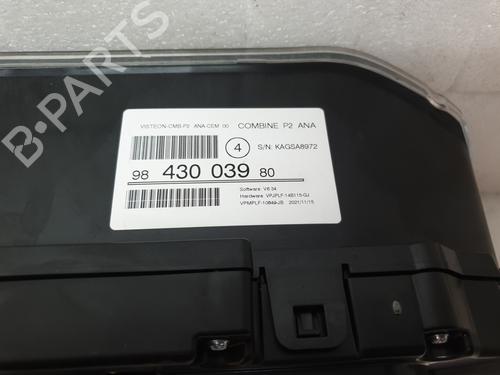 Instrument cluster PEUGEOT 208 II (UB_, UP_, UW_, UJ_) 1.2 PureTech 75 | BP23145988C47 