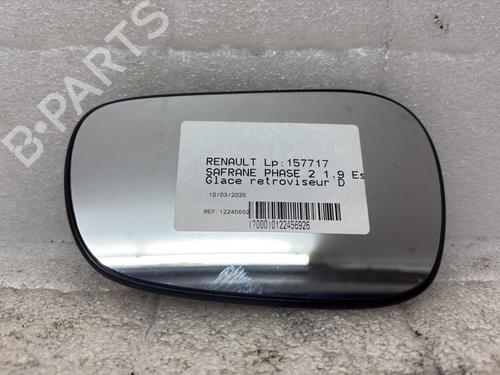 Used Right mirror glass RENAULT SAFRANE II (B54_) 2.0 16V (B54L) (136 hp) 33038895