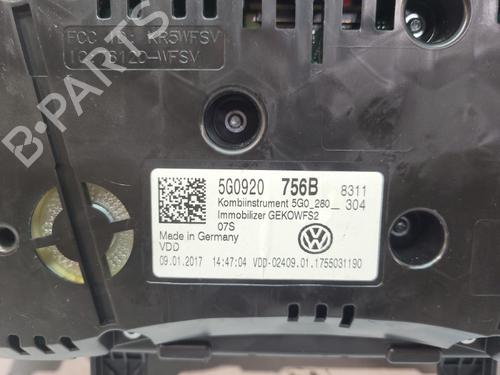 Instrument cluster VW GOLF VII (5G1, BQ1, BE1, BE2) 2.0 GTI Clubsport | BP25268345C47 