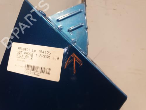 Right front fenders PEUGEOT 207 SW (WK_) 1.6 HDi | BP29052806C42 