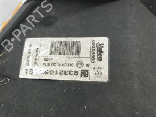 Used Right headlight Right headlight OPEL MERIVA A MPV (X03) 1.6 (E75) (105 hp) 20378960 20378960
