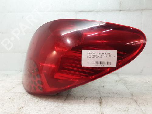 Right taillight PEUGEOT 207 (WA_, WC_) 1.6 HDi | BP29320622C35 