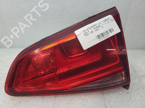 Used Right tailgate light VW GOLF VII (5G1, BQ1, BE1, BE2) 1.2 TSI (110 hp) 20724022