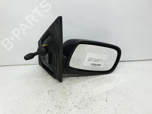Retrovisor derecho TOYOTA YARIS (_P1_) 1.4 D-4D (NLP10_, NLP10R) (75 hp) 20376936