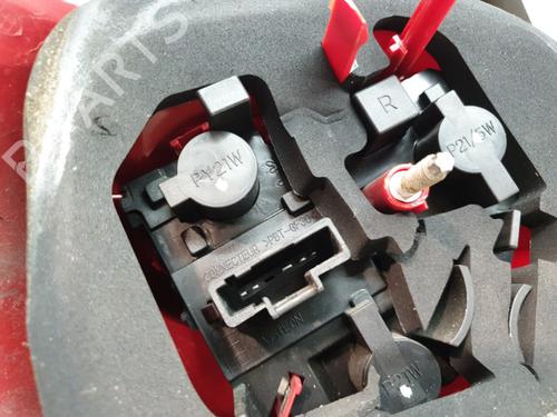Used Right taillight Right taillight PEUGEOT 206+ (2L_, 2M_) 1.4 HDi eco 70 (68 hp) 20374848 20374848