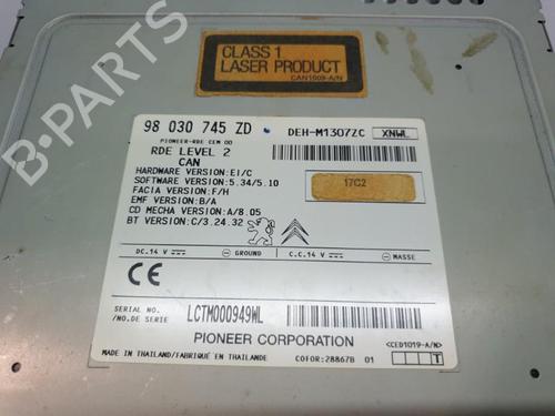 Radio PEUGEOT 208 I (CA_, CC_) 1.6 HDi / BlueHDi 75 | BP20382054E6