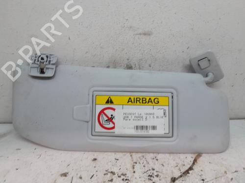 Used Right sun visor PEUGEOT 208 I (CA_, CC_) 1.5 BlueHDI 100 (102 hp) 20381430