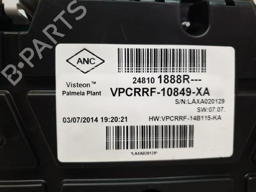 Instrument cluster RENAULT CLIO IV (BH_) 1.5 dCi 90 | BP20381939C47 