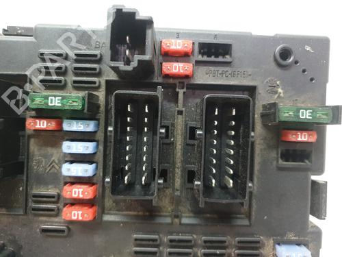 Fuse box PEUGEOT 206 Hatchback (2A/C) 1.4 HDi eco 70 | BP27539835E1 