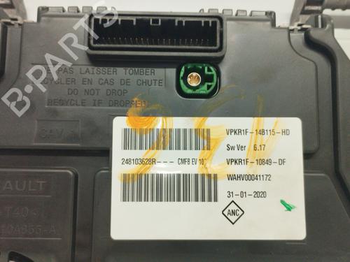 Instrument cluster RENAULT ZOE (BFM_) ZOE (BFMC, BFMD) | BP20382421C47 