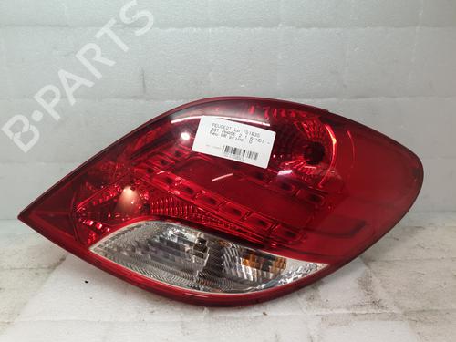 Used Right taillight PEUGEOT 207 (WA_, WC_) 1.6 HDi (90 hp) 25908024